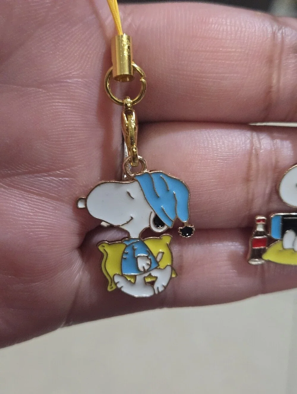 Peanuts: Snoopy Phone, Bag Charm Keychain